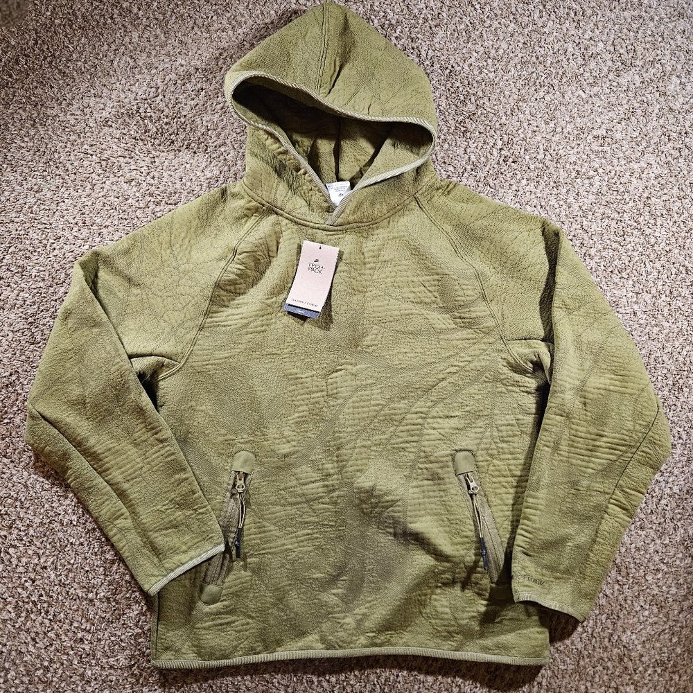Nike Therma-FIT ADV Tech Pack Floral Hoodie Mens Size Small DQ4286-378 Green
